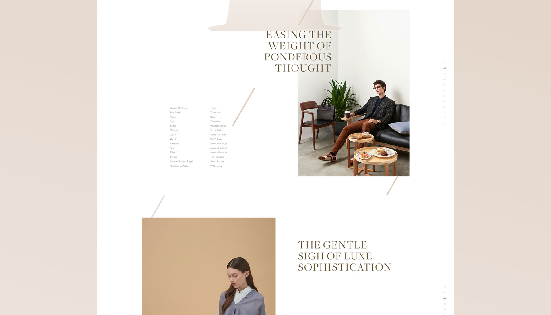 Mandarin Gallery Lookbook | Projects